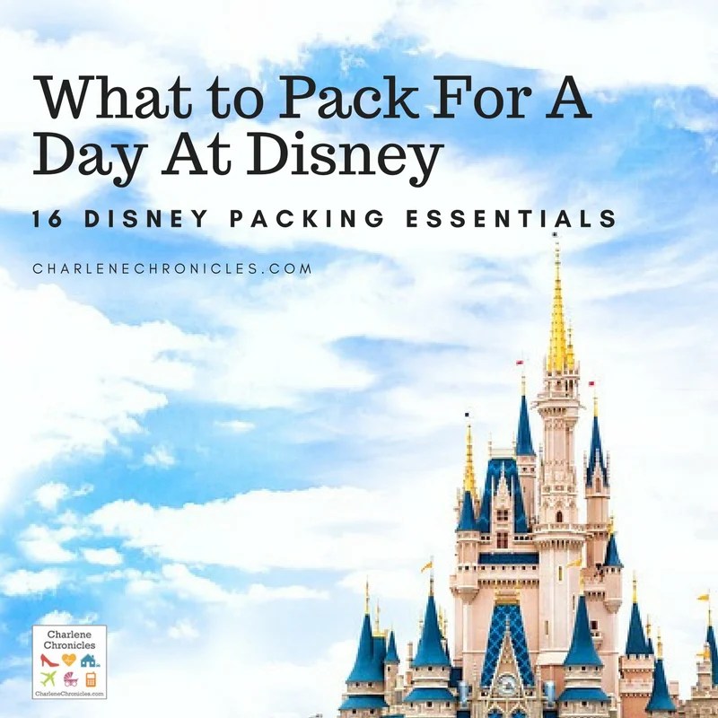 What to Pack for a Day at a Disney Park