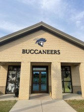 This is the building of football players locker room