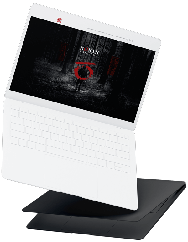 Computer Screens showing art