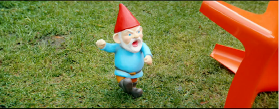 Gnomes in the garden