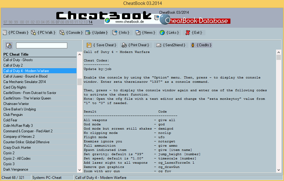 Nfcars need for speed carbon is the tenth installment in the popular need for speed racing video game series. Cheatbook Issue 03 2014 March 2014 Cheats Hints And Tips
