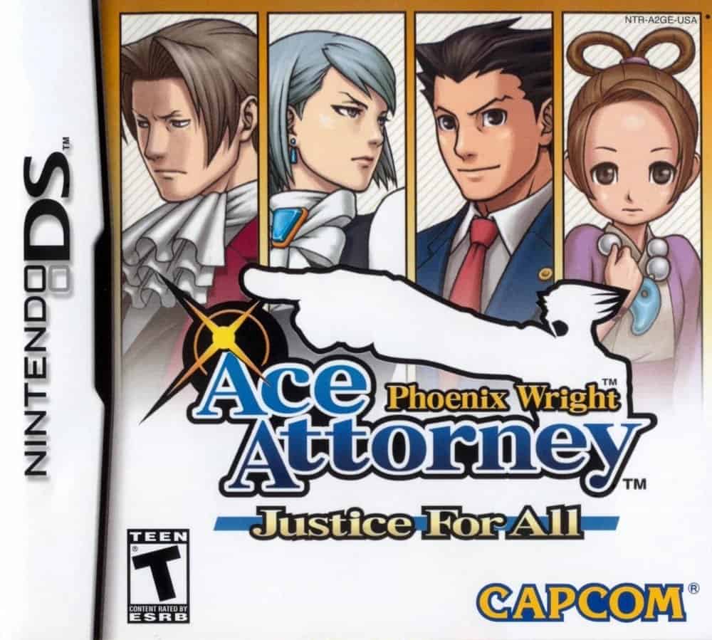The Complete List Of Ace Attorney Games In Release Justice For All 
