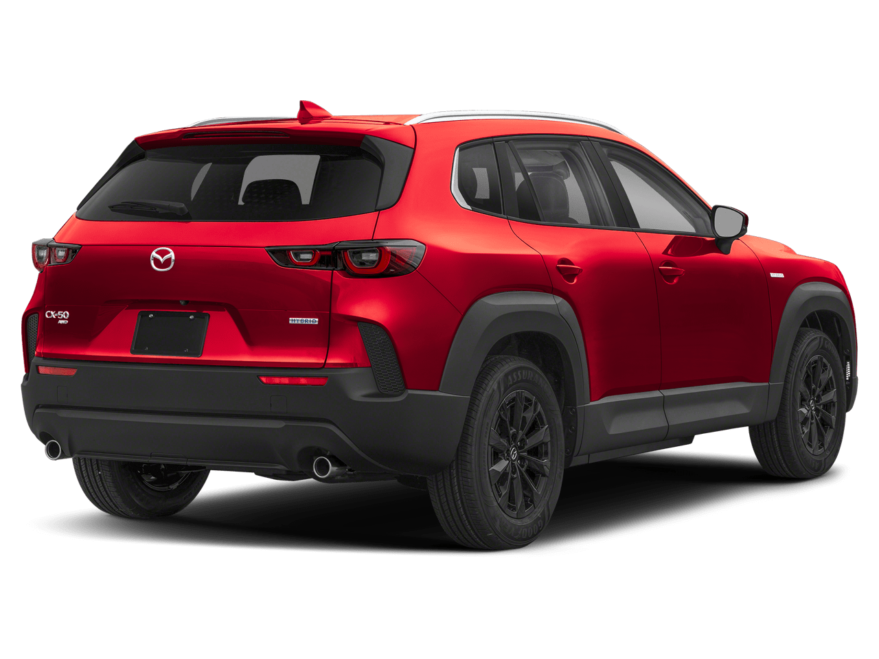 This is an image of the Mazda CX-50 from the rear