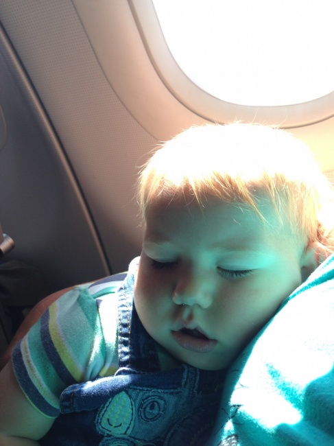Flying with a baby
