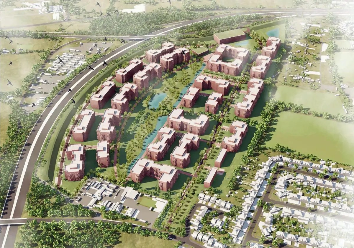 Hook Park sketchof the proposals