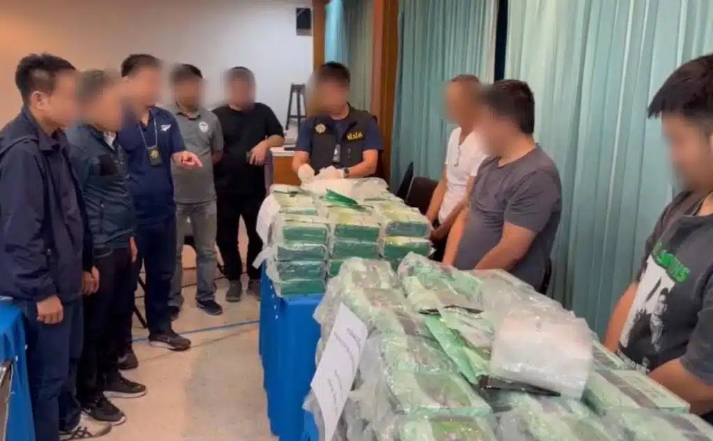 Police Seize Crystal Meth and Ketamine in Chiang Saen, 4 Arrested