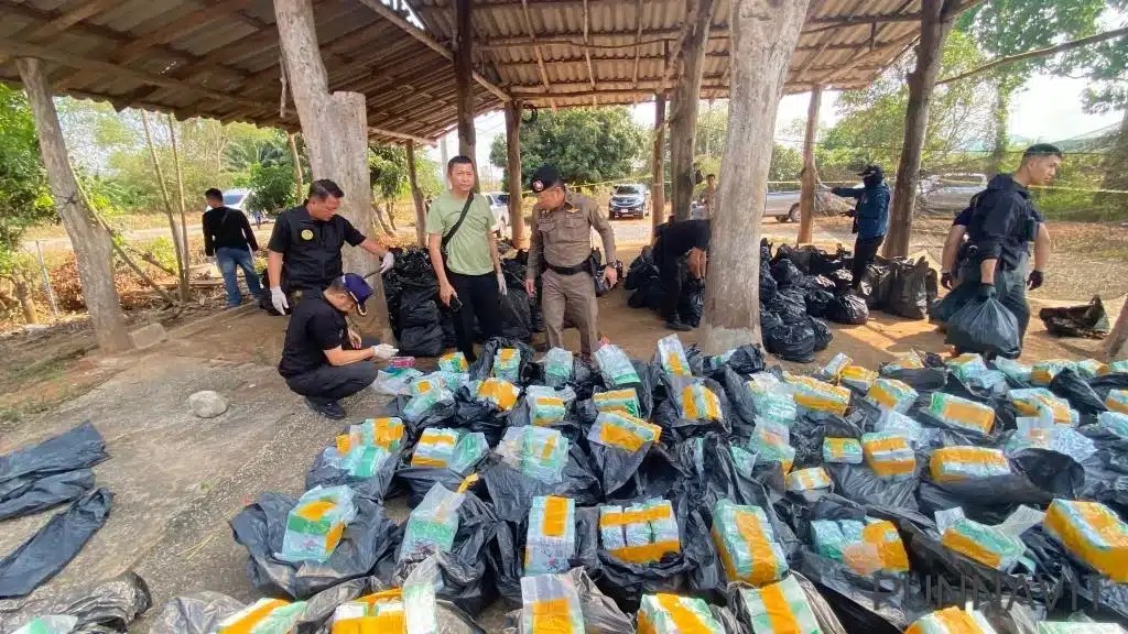 Police Raid in Northern Thailand Nets 597Kg of Crystal Meth
