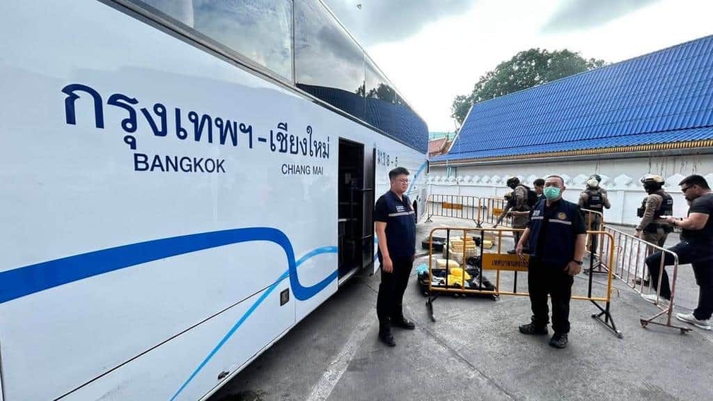 Police Seize 1.8 Million Meth Tablets at Chiang Mai Bus Terminal