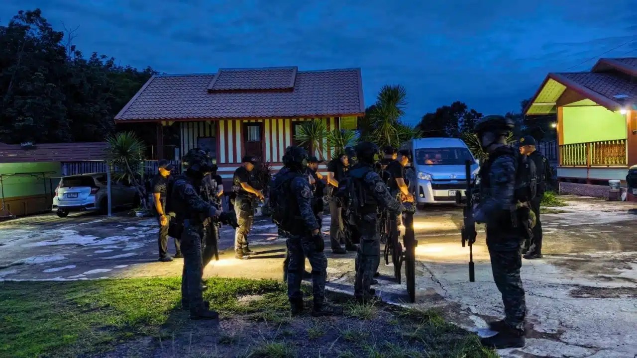 Police SWAT Team Takes Down One of Thailand's Most Wanted Murder Suspects