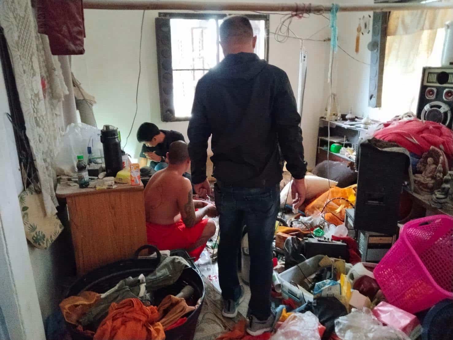 Temple Monk Defrocked After Being Caught in Drug Raid