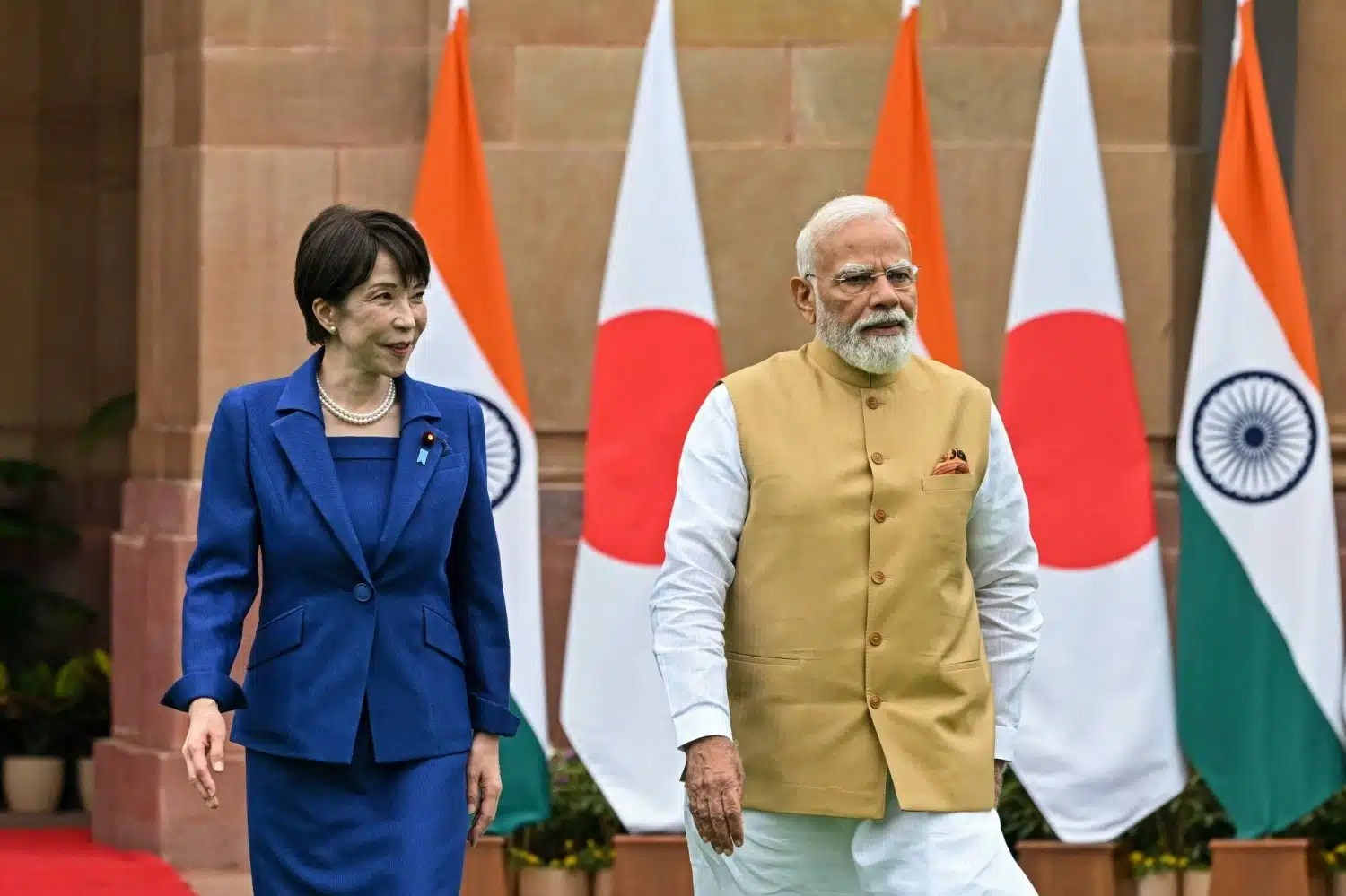 Japan and India Build a Defense Network Around China
