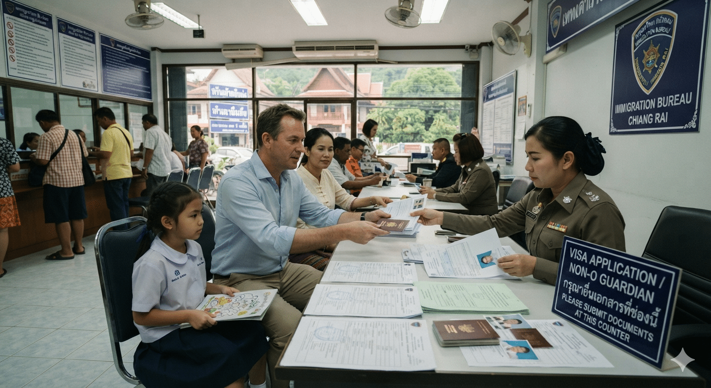 Applying for a Non-O Guardian Visa in Chiang Rai