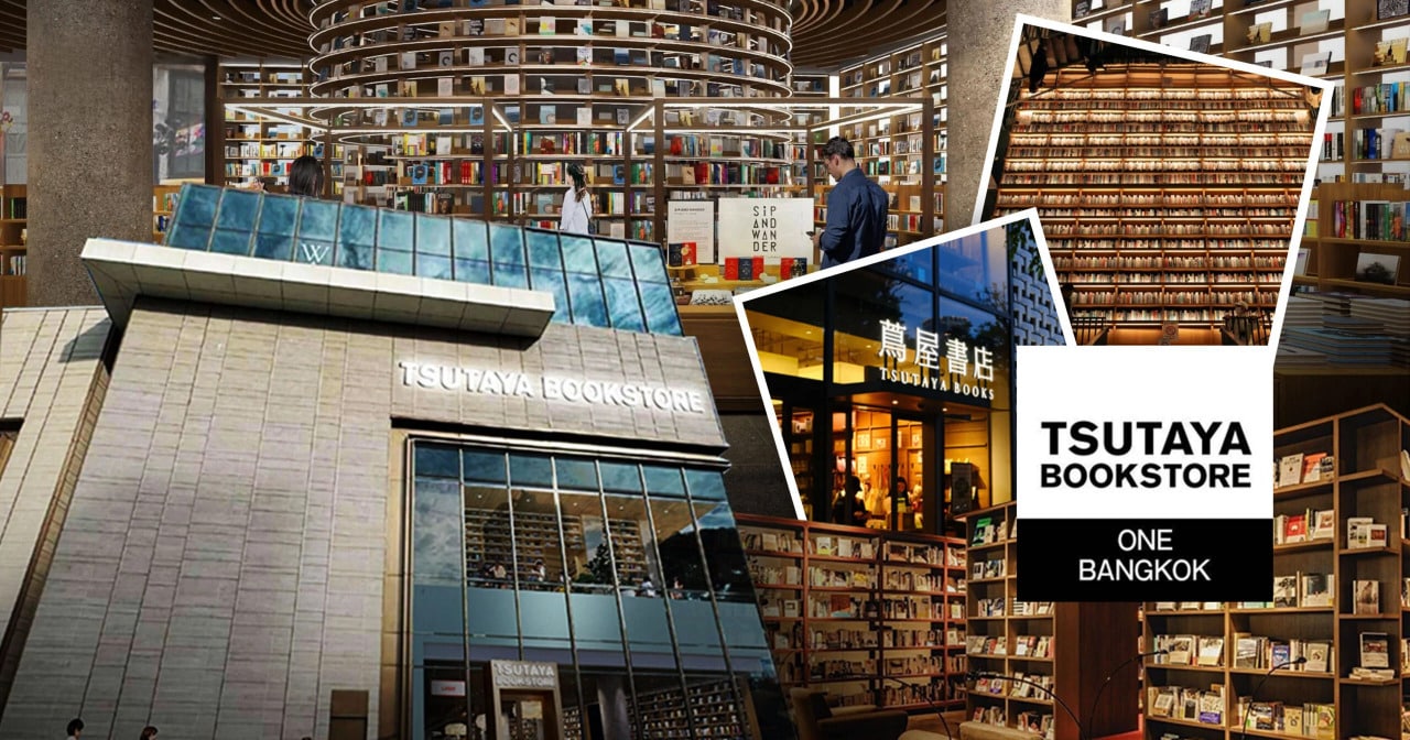 Tsutaya Brings 50,000 Books & Café to One Bangkok