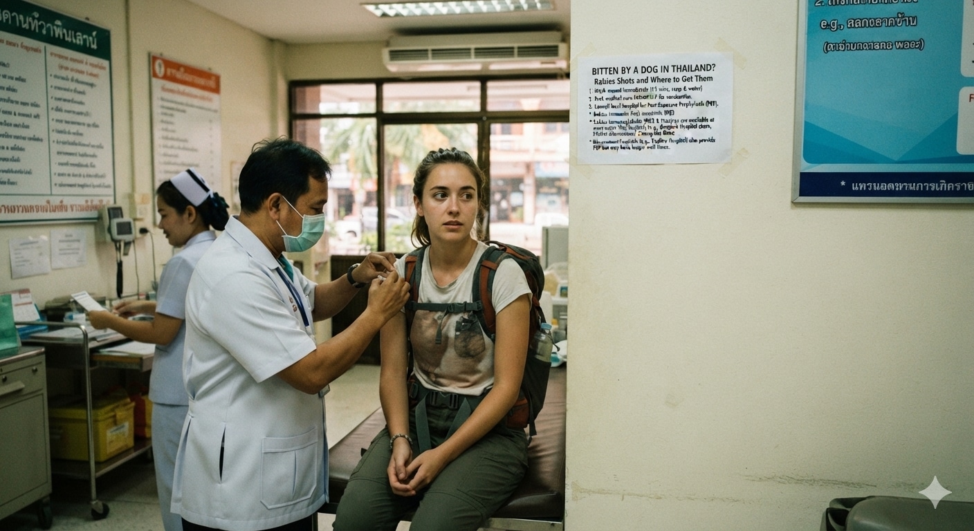 Dog Bite in Thailand: Rabies Shots and Where to Get Them