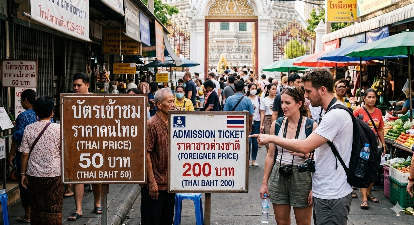 Thailand Dual Pricing: Where and Why Foreigners Pay More