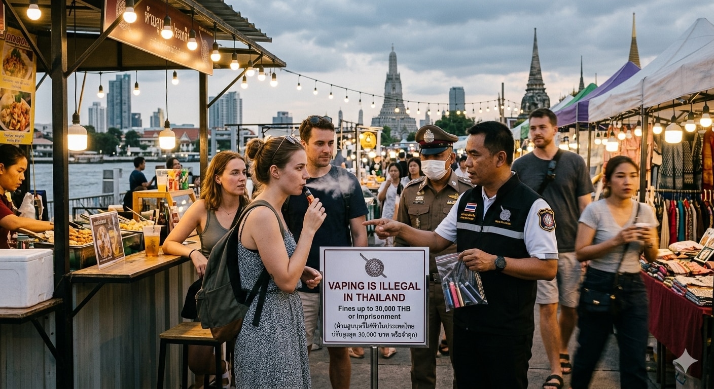 Vaping in Thailand: Penalties That Catch Tourists