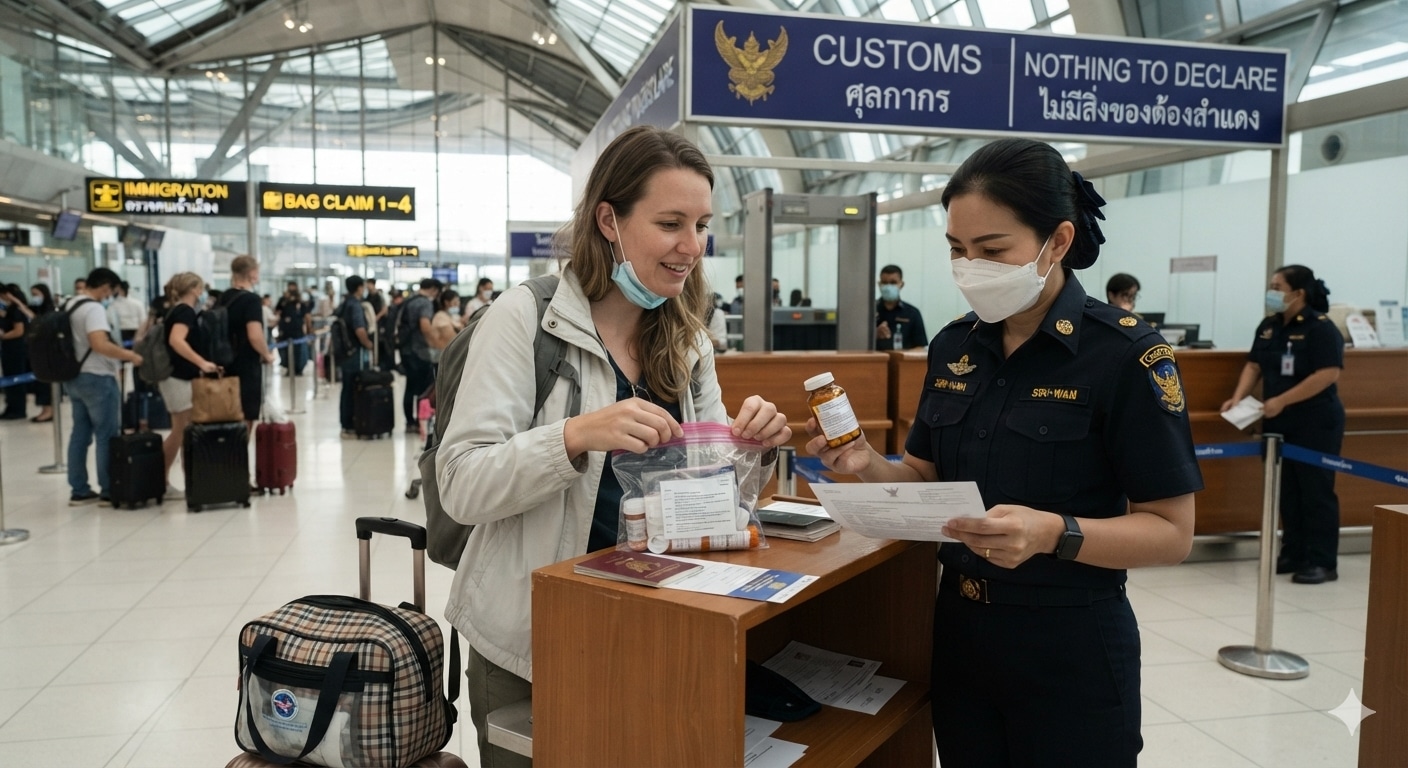Bringing Prescription Medication Through Bangkok Airport Customs
