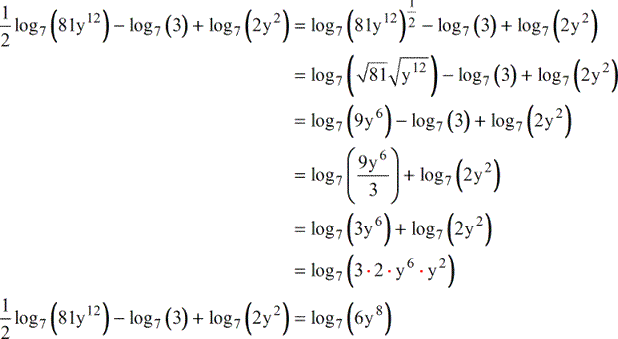 Evaluate the solution to logarithmic equations to find extraneous roots. Combining Or Condensing Logarithms Chilimath