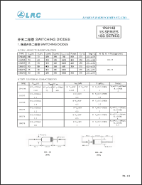 Lrc 1n4148 Series Datasheets 1ss265 1s1553 1ss176 1s1555