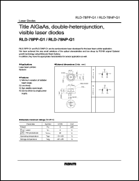 Rohm Co Rld 78np G1 Series Datasheets Rld 78np G1 Rld