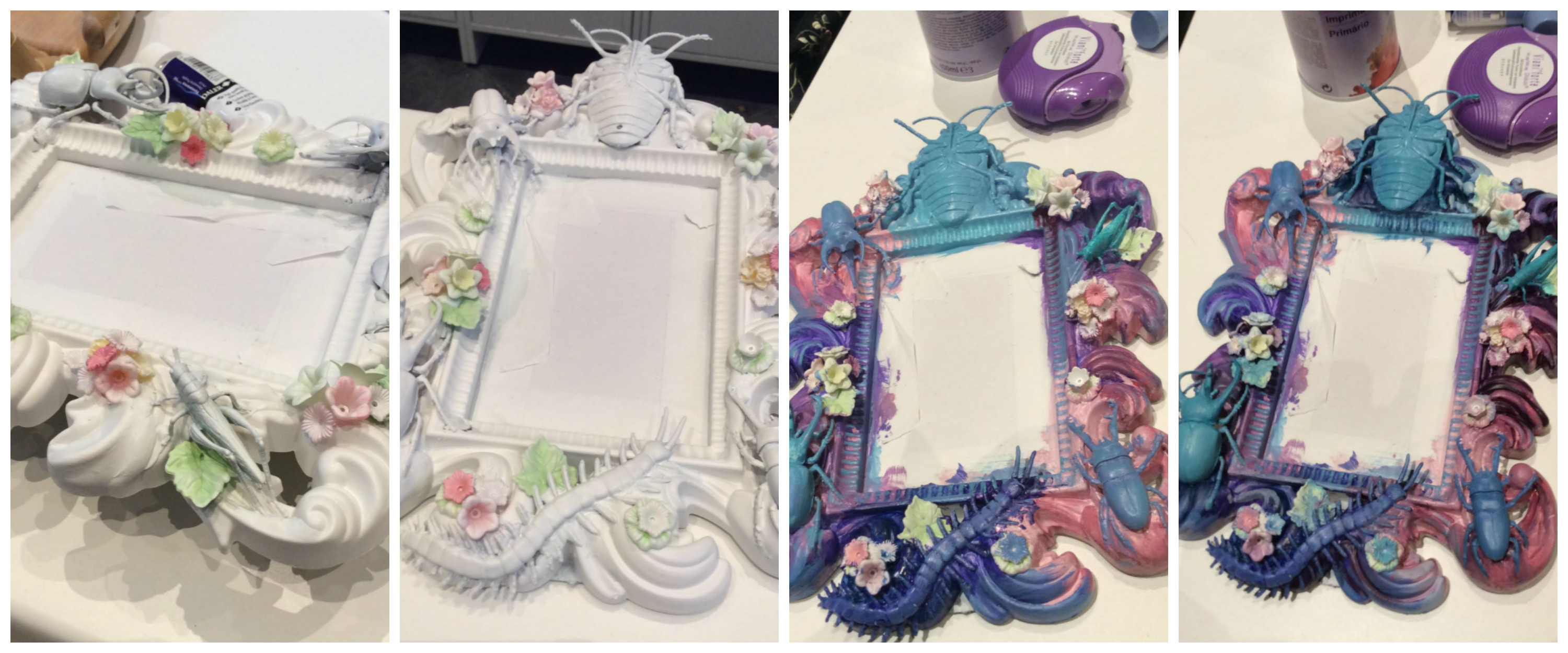 Suzanne Forbes Gothic Rococo Insect frame 2017