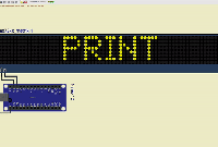 MD_Parola Arduino Animation Code