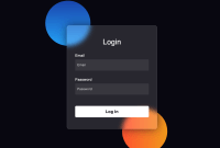 glassmorphism login page css