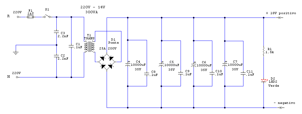 Switching Power Supply 20a Alimentatore Switching Dc Dc Push Pull 16v 20a By Roberto Chirio