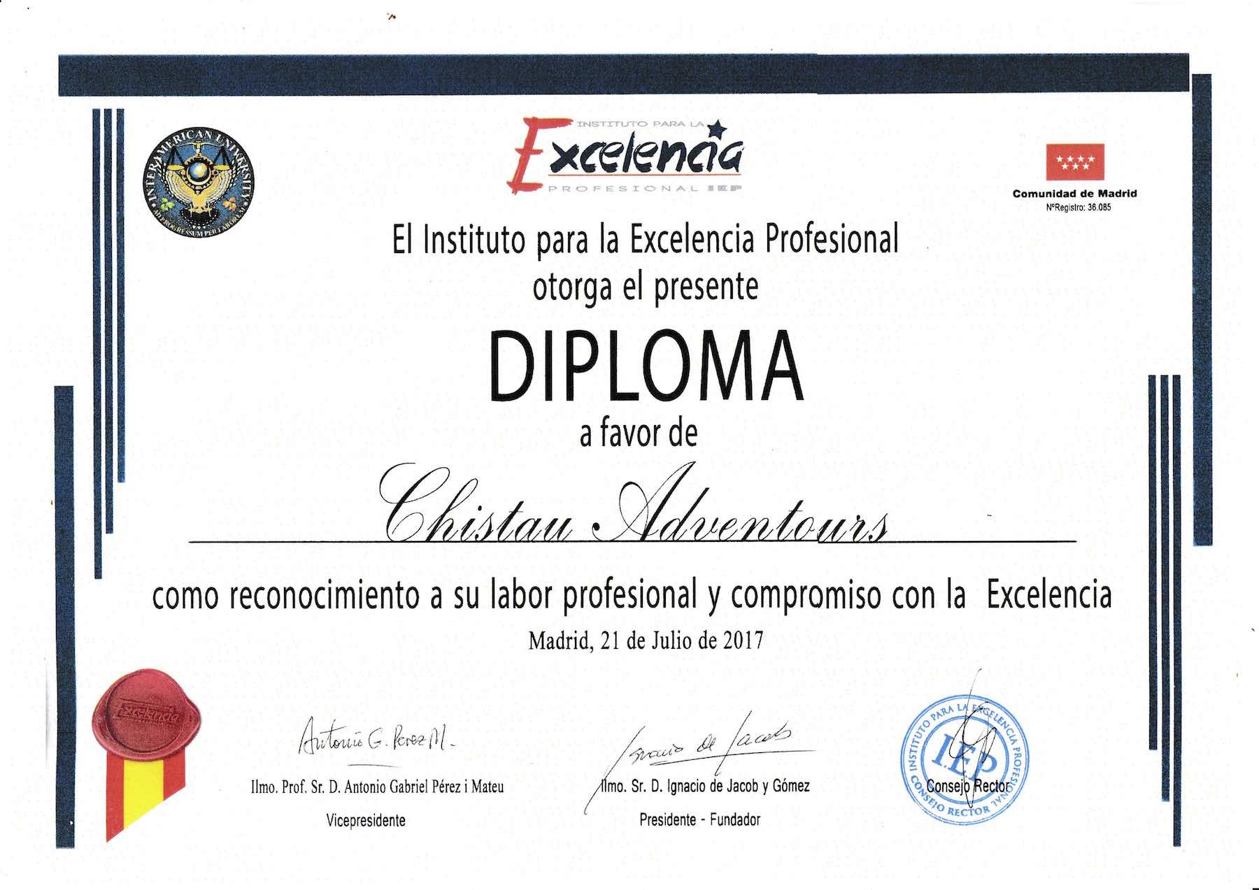 DIPLOMAEXCELENCIA Chistau Escuela de Piloto Privado y Piloto de DIPLOMAEXCELENCIA Chistau Escuela de Piloto Privado y Piloto de