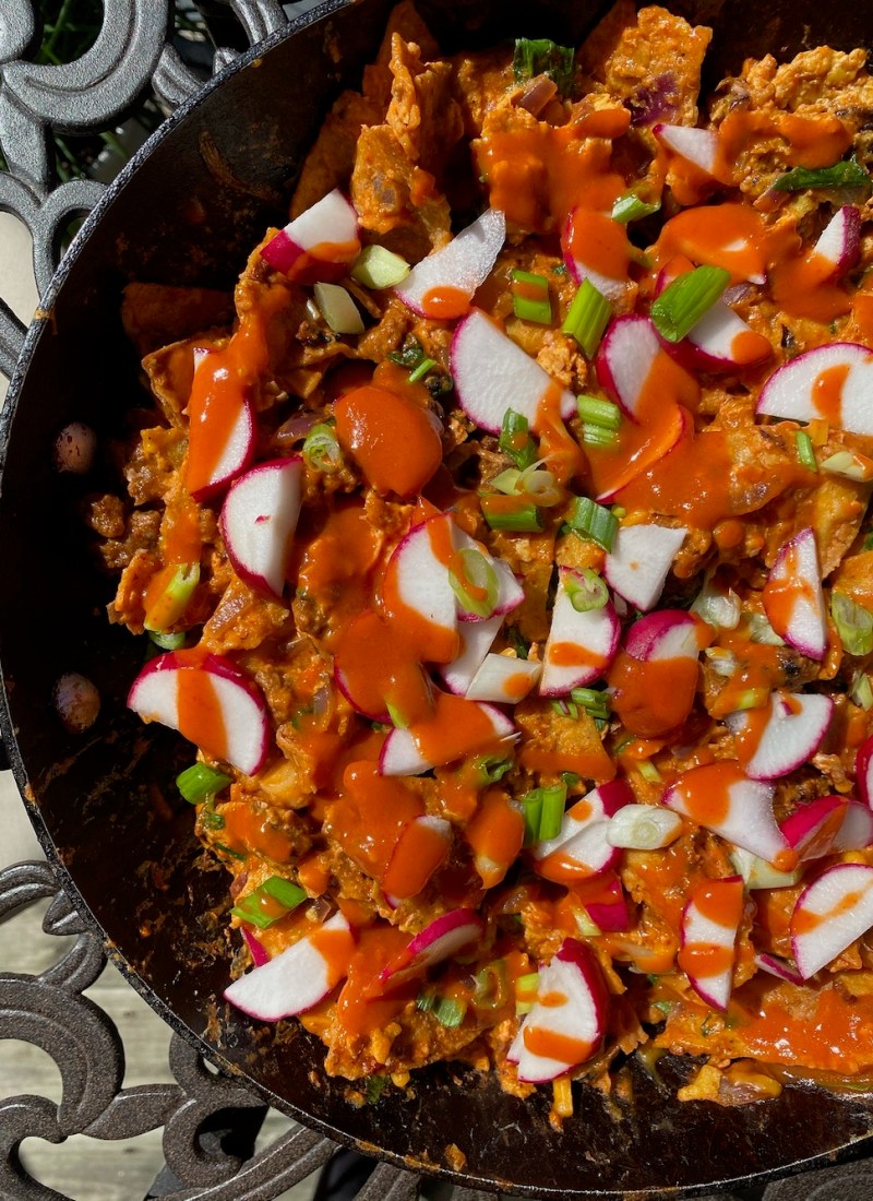 Vegetarian Chilaquiles Recipe