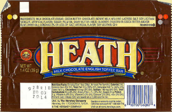 Skor Vs Heath Which One Is The Winner Find Out It was the third candy bar produced by the company.
