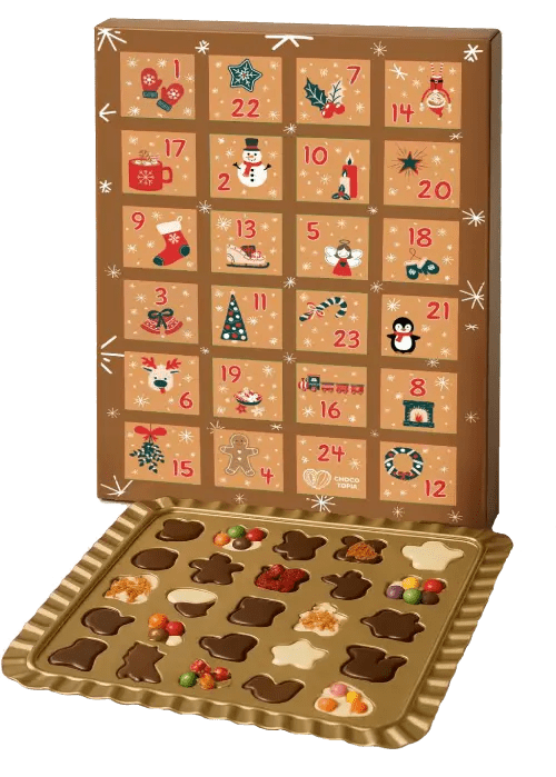 Čokoládový adventní kalendář