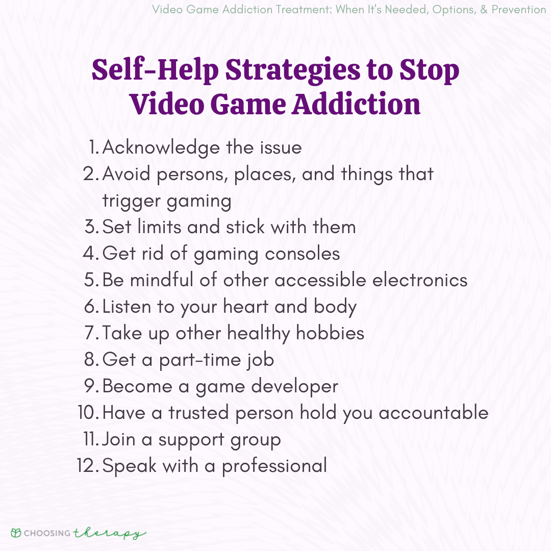 How To Get Treatment For Videogame Addiction 5 10 