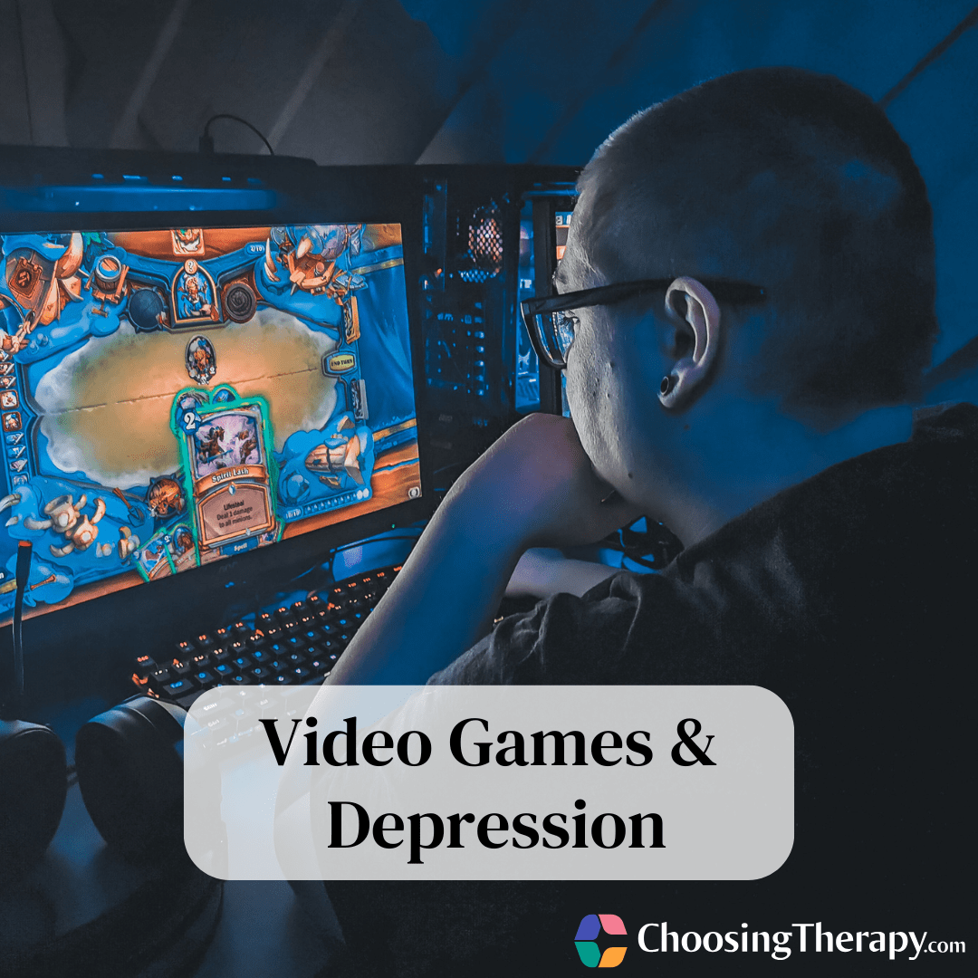 Can Video Games Cause Depression Video Games Depression 