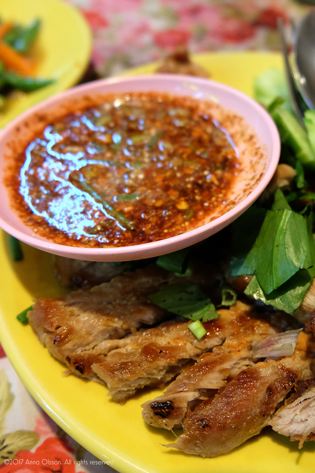 Pork chops -- Thai style!