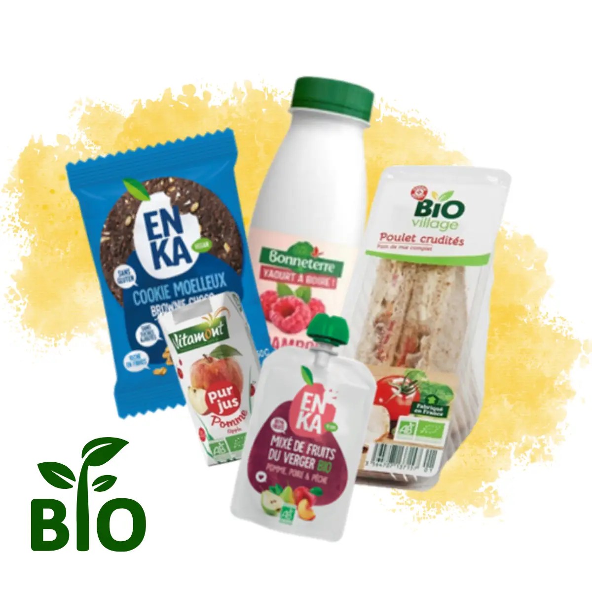 Carte green présentation produits bio