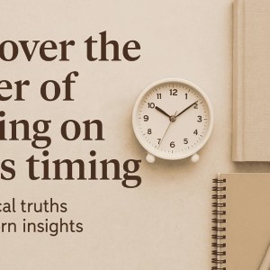 God's timing
