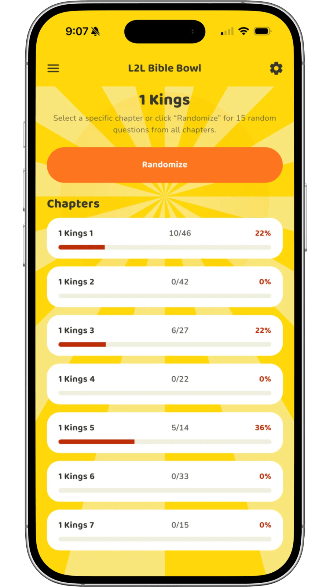 Choose Chapter