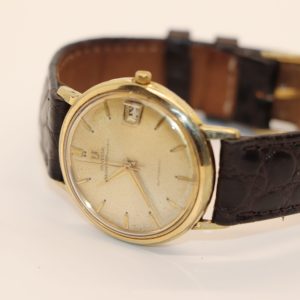1964 Universal Geneve Polerouter Automatic Wristwatch – Original Steel Case, 34mm x 41mm, Timeless Elegance