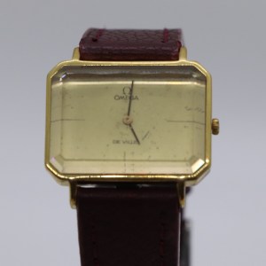 Omega DeVille Manual Wristwatch – 1970, Gold Dial, Mechanical Movement, 31x32mm, Very Good Condition