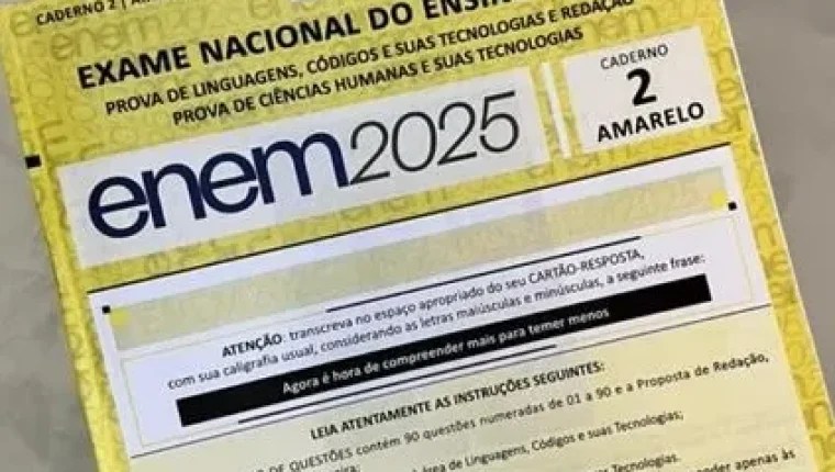 Estudantes do Pé-de-Meia que fizerem os dois dias do ENEM 2025 receberão incentivo de R$ 200