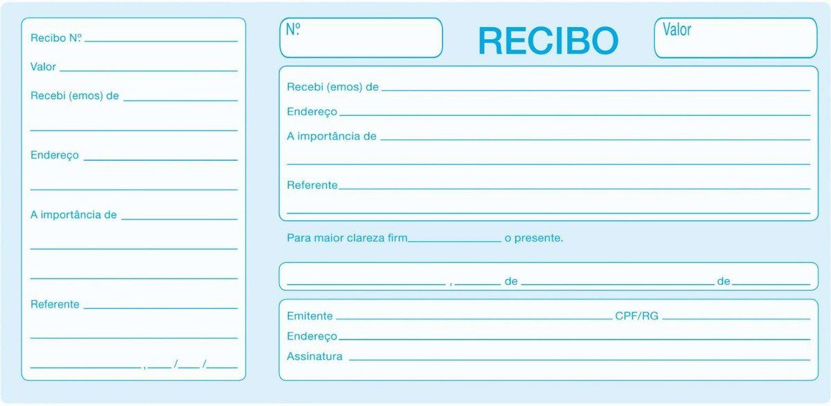wallpapers Recibo Comercial Com Canhoto Para Imprimir modelos de recibo de pagamento para imprimir blog brasil