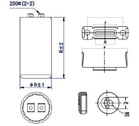Motor Start Capacitor Cd60a Ning Guo City Share