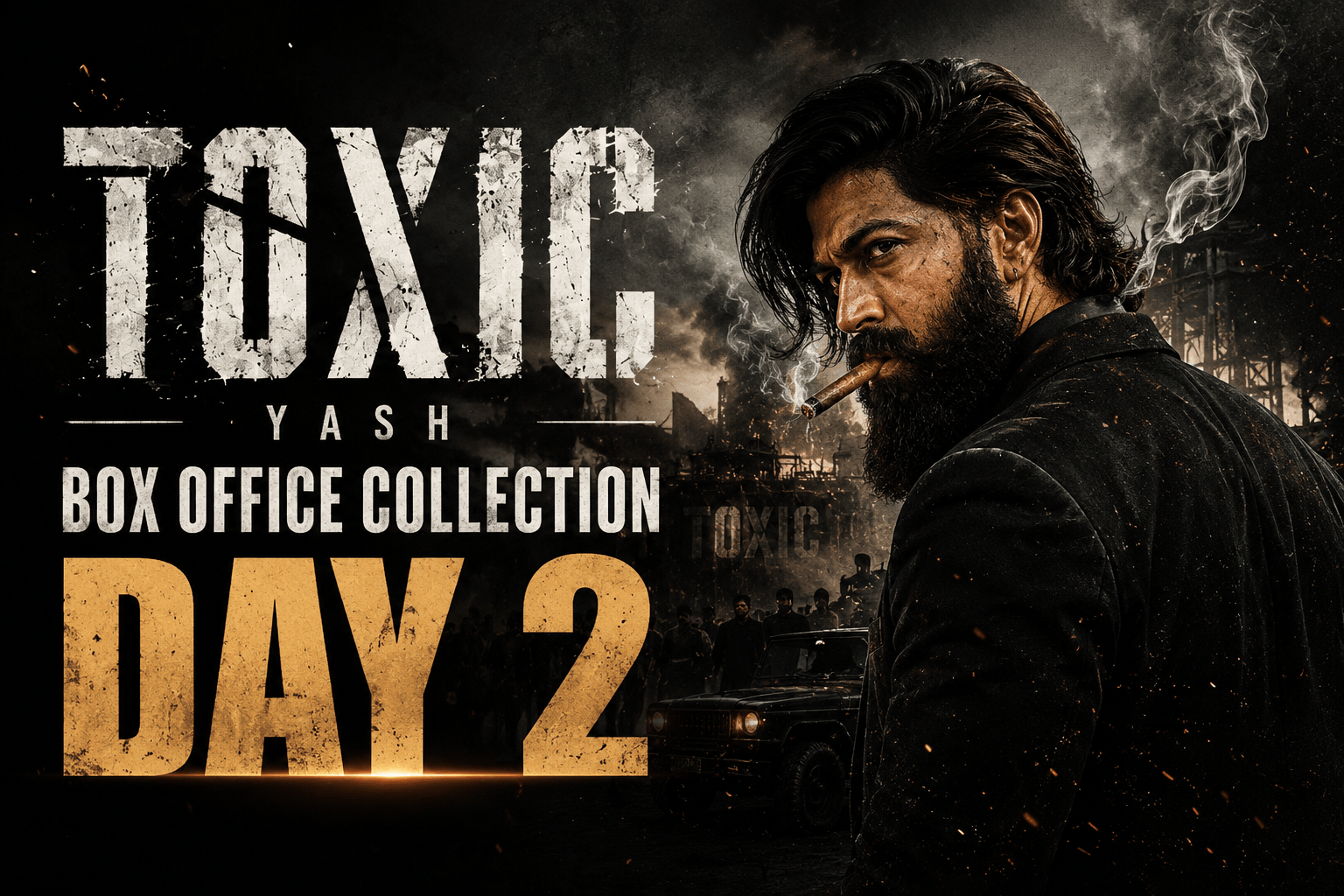 Toxic Box Office Collection Day 2
