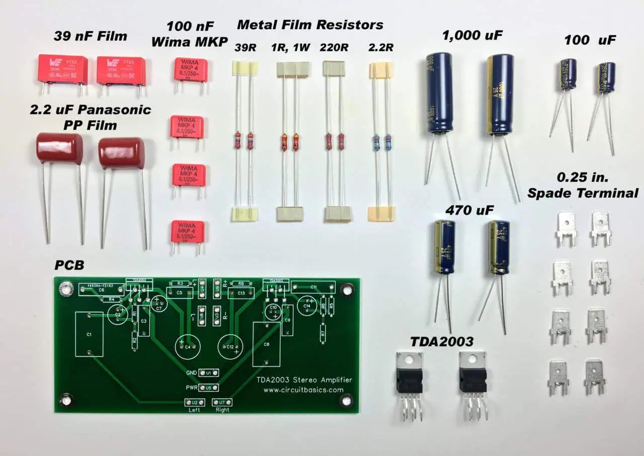 A Guide For Building Tda2003 Bridged And Stereo Amplifiers