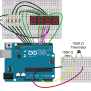 How To Set Up Seven Segment Displays On The Arduino - Circuit Basics