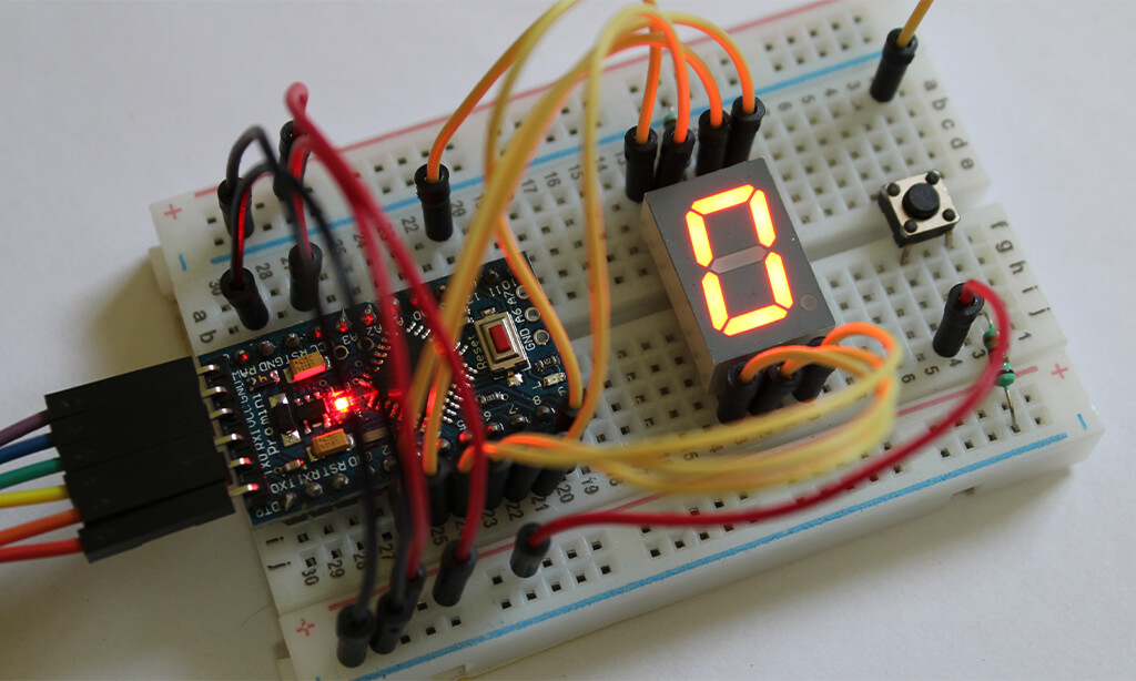 3 Digit 7 Segment Display Counter Circuit
