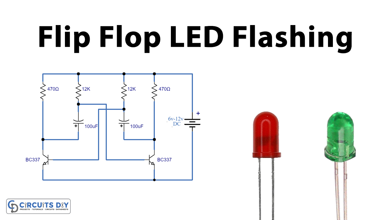 Simple 12v Led Flasher Circuit Diagram Wiring Diagram