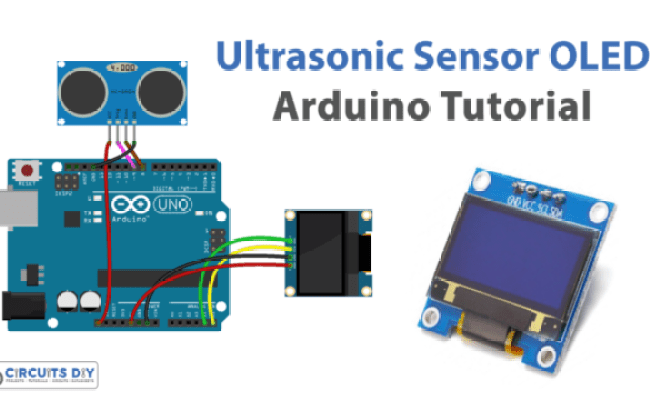 Ultrasonic Sensor With OLED - Arduino Tutorial