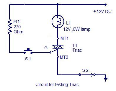 How To Test A Triac Electronic Circuits And Diagrams How To Test A Triac Electronic Circuits And Diagrams